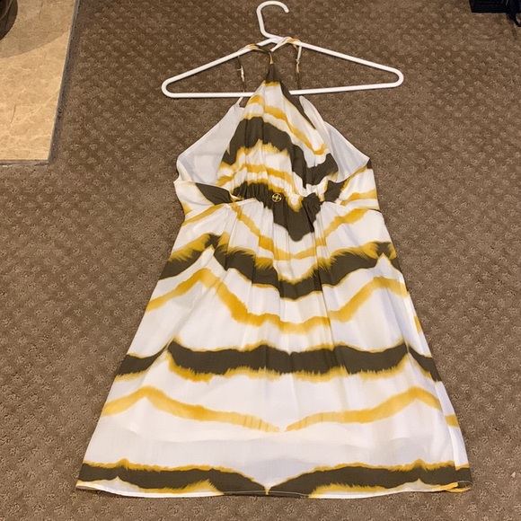 Vix Lux Beach Cover Up With In White, Gold & Brown Size Small Petite - Picture 4 of 9